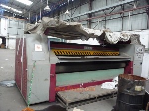 處置二手三宏320滾花機736-3200-晉江安海鑫源皮革機械經營部